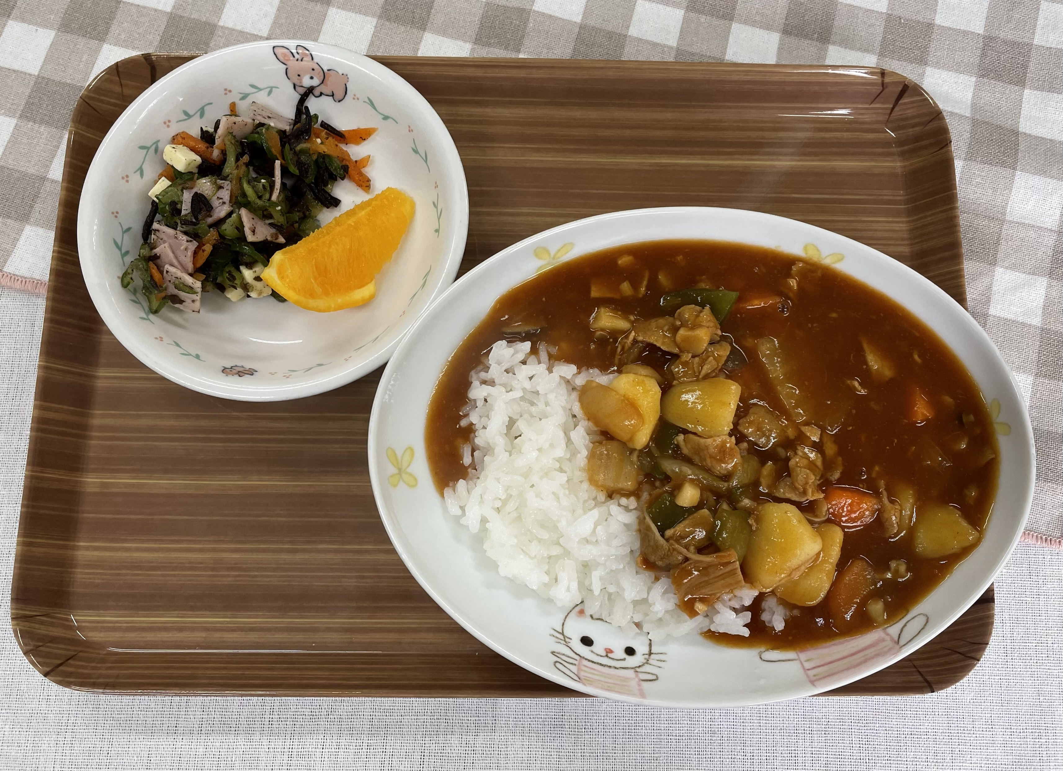 今日の給食のアイキャッチ画像